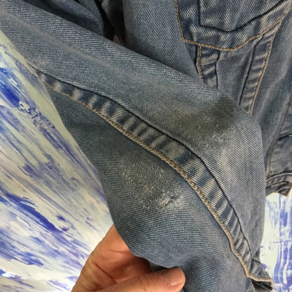 Free People Riveted Heart Jean Jacket Size S - Picture 4 of 6